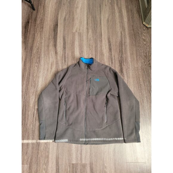 The North Face Fleece Sherpa Lined Jacket Full Zip Chimborazo Men Size L Outdoor - Picture 1 of 5